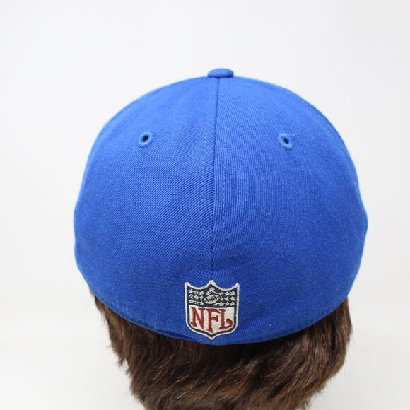 Buffalo Bills Hat Mens Large - XL Blue Reebok Gridiron Classic NFL Baseball Cap - Picture 5 of 10
